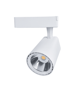 COB reflektorska LED luč za tračnico 20W / Nevtralno bela / 230V / bela