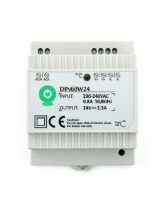 LED napajalnik DIN / 60W / IP20 / AC230V / DC12V