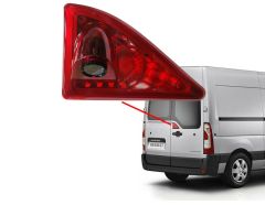 Barvna kamera za vzvratno vožnjo z IR LED / Zavorna luč / DC 12V / Renault Master / Opel Movano 2010-2016